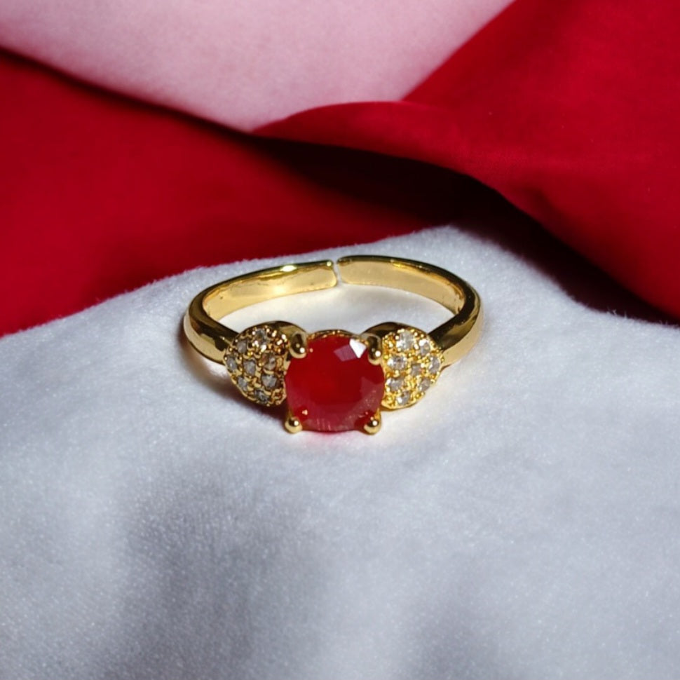 Sleek Golden Rings Available in 7 Colors