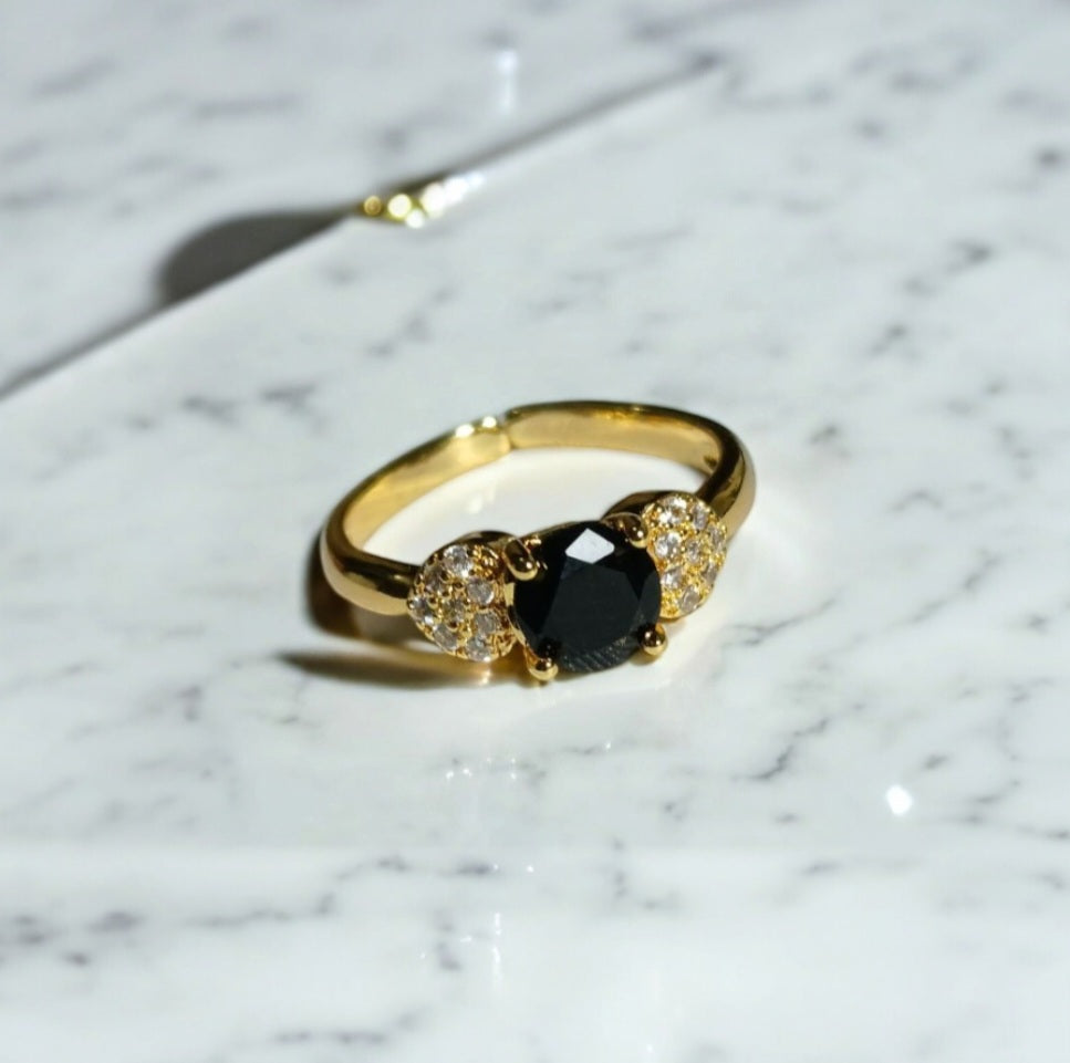 Sleek Golden Rings Available in 7 Colors