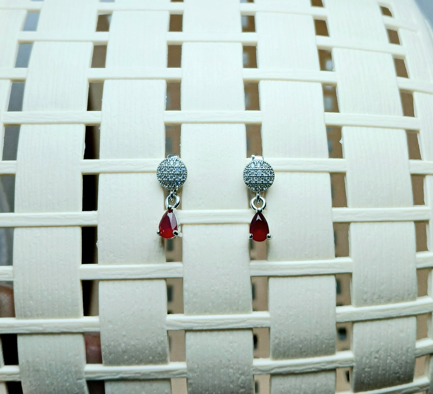 Stylish Small Silver Earrings - Essentique