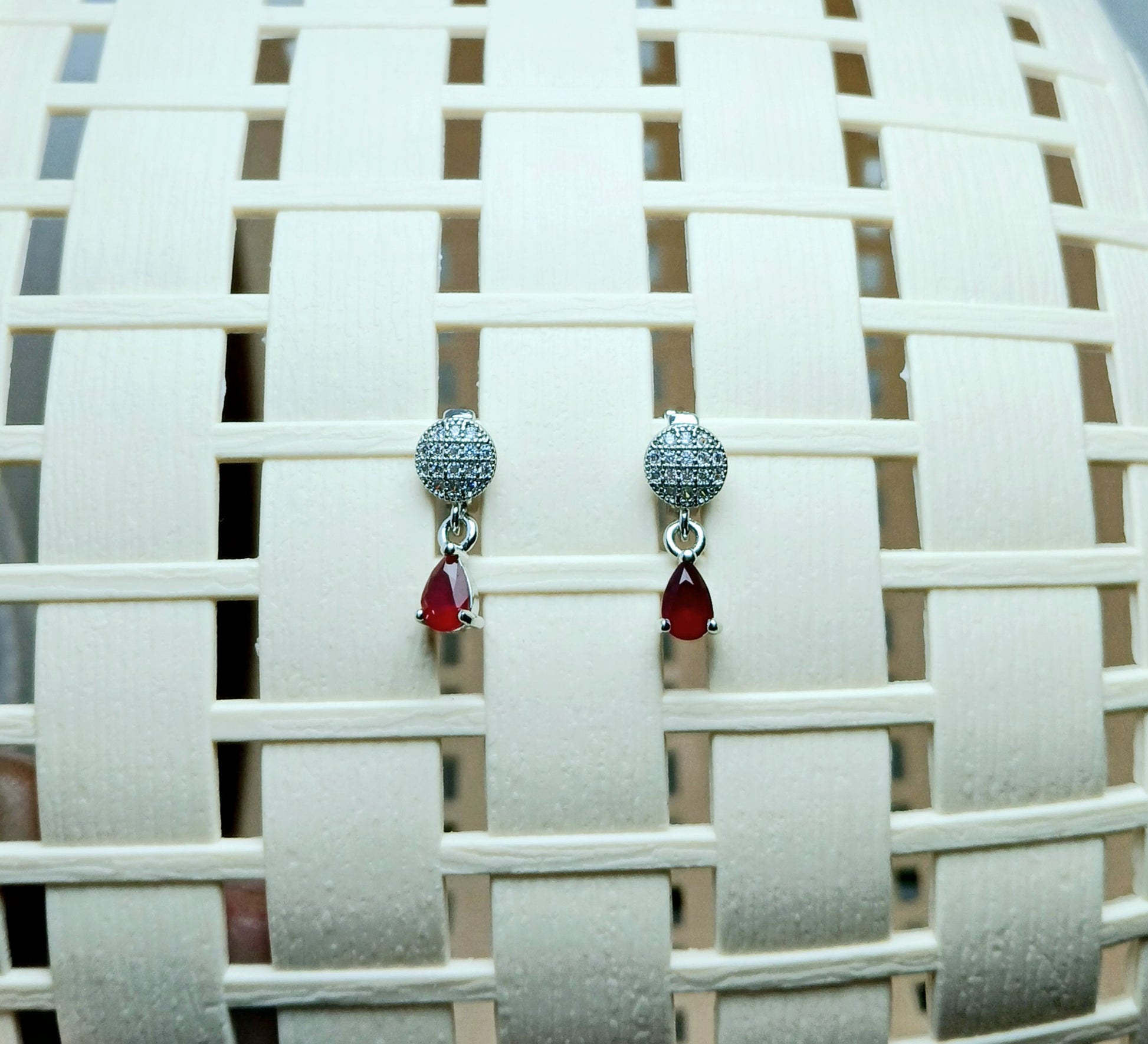 Stylish Small Silver Earrings - Essentique