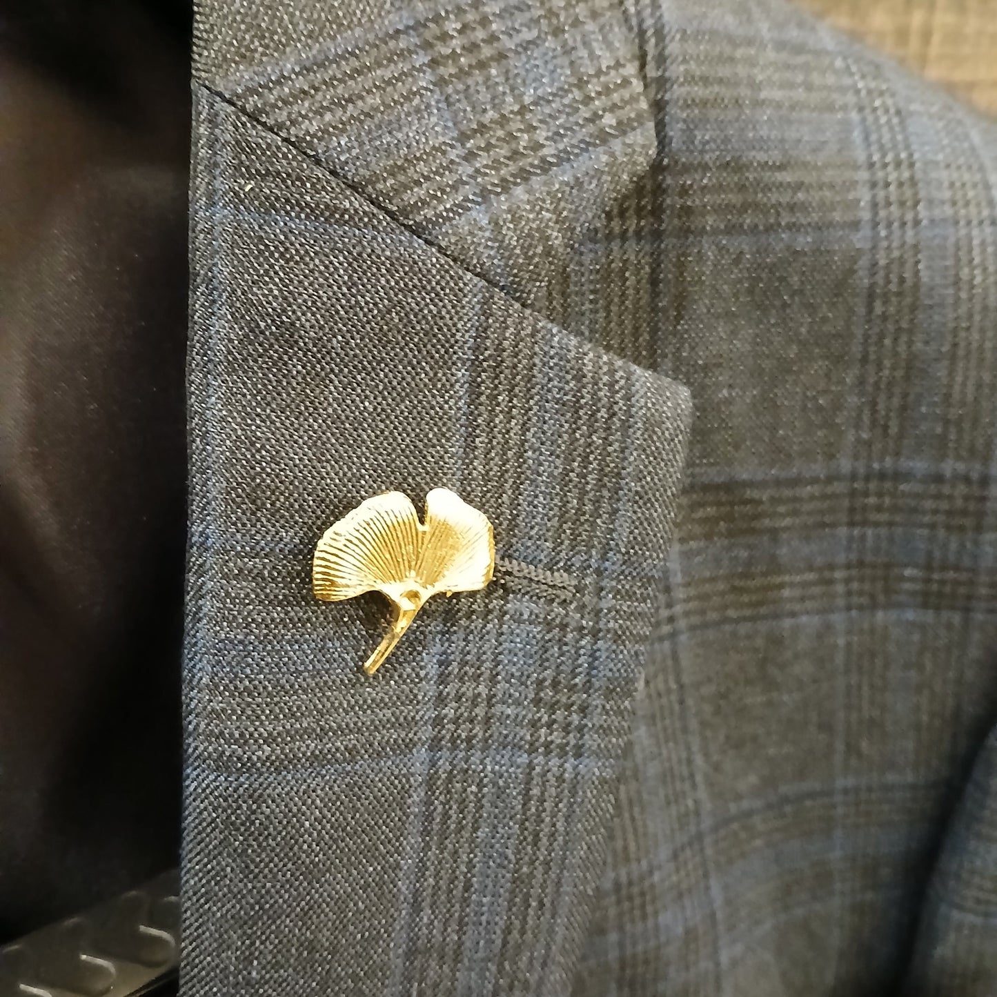 Golden Flower Coat Pin - Essentique