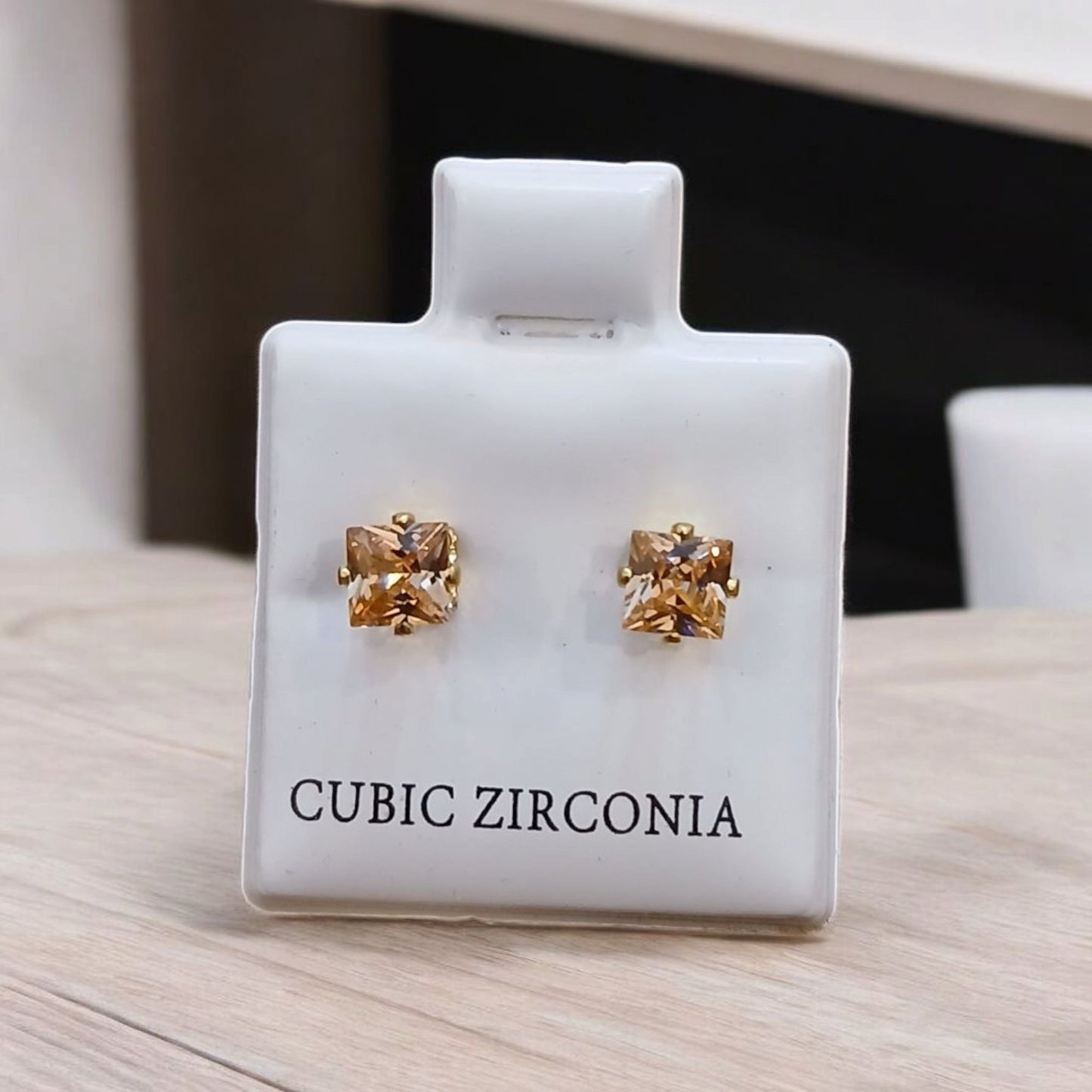 Golden Cubic Zirconia Tops Available in 6 colors