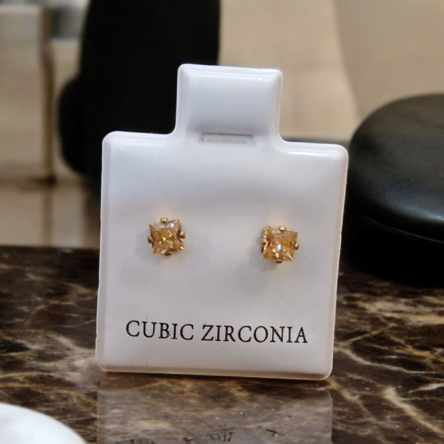 Golden Cubic Zirconia Tops Available in 6 colors