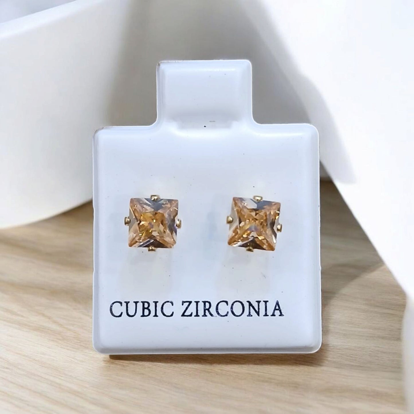 Golden Cubic Zirconia Tops Available in 6 colors