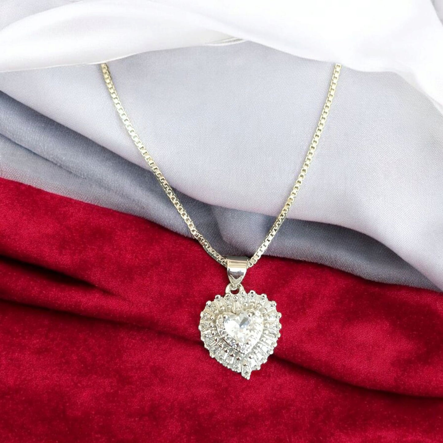 Silver Heart Pendant