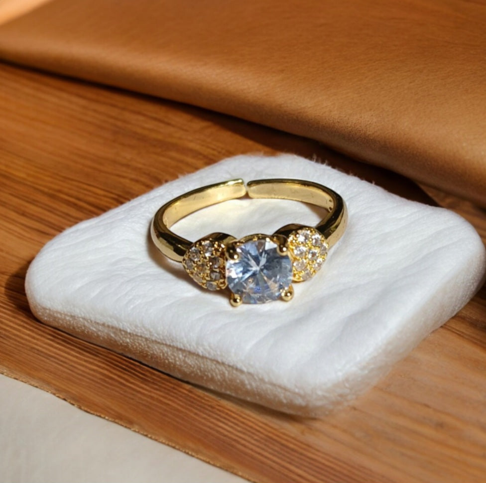 Sleek Golden Rings Available in 7 Colors