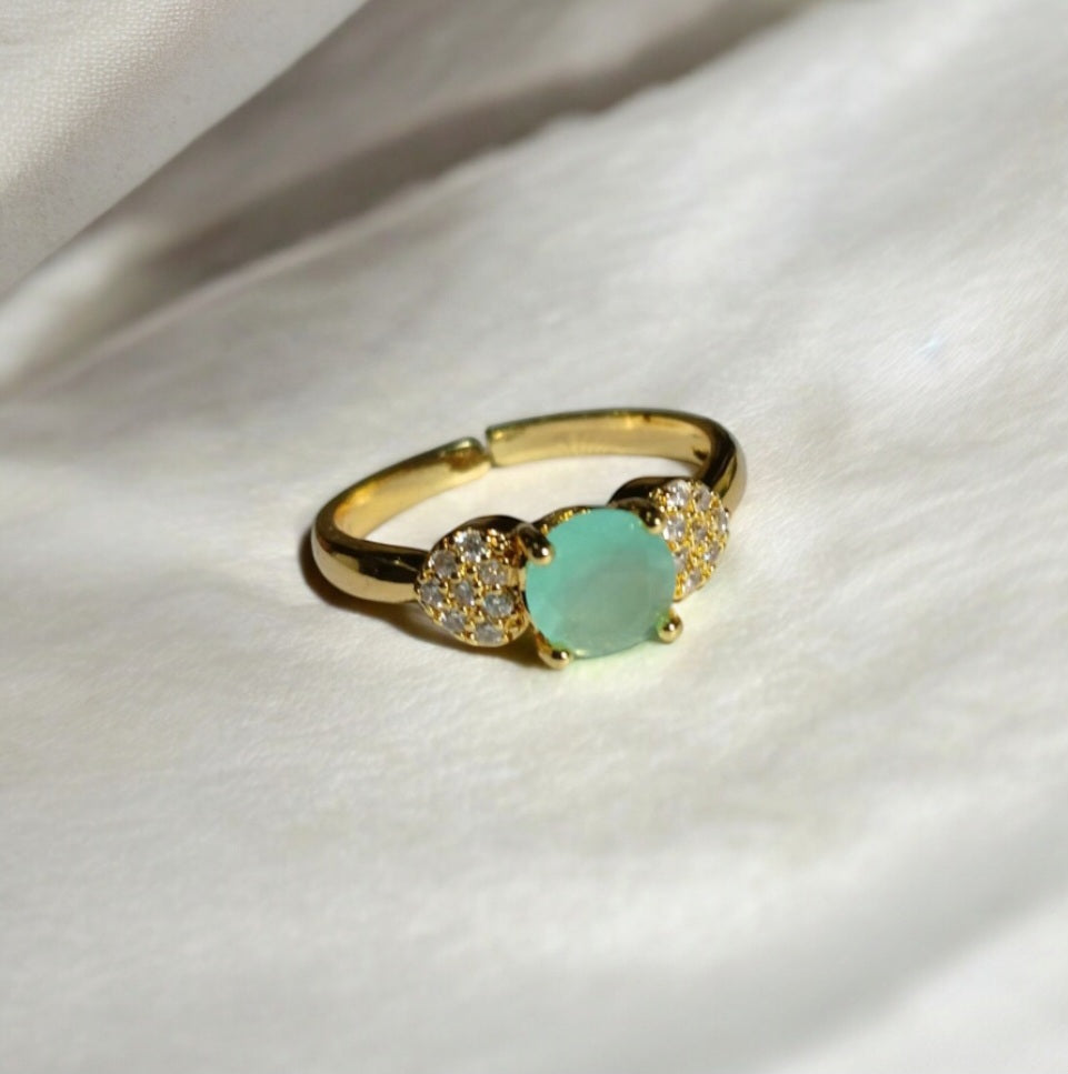 Sleek Golden Rings Available in 7 Colors