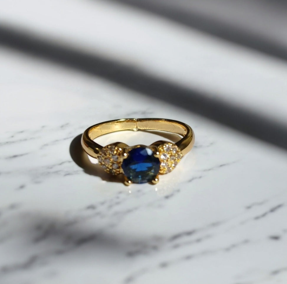 Sleek Golden Rings Available in 7 Colors